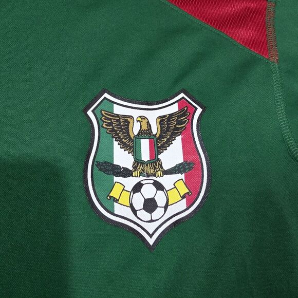 Eleven Vs Eleven Mexico Green Soccer Futbol Team Tee Shirt Mens Size Small - Picture 3 of 9